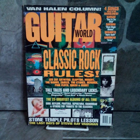 Guitar World Oct 1993 Vol. 14 No. 10 Classic Rock Rules! Magazine - Picture 1 of 9
